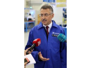 Cumhurbaşkanı Yardımcısı Oktay'dan ROKETSAN'a ziyaret