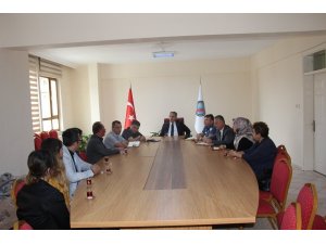 Kaymakam Pişkin yurt işletmecileriyle bir araya geldi