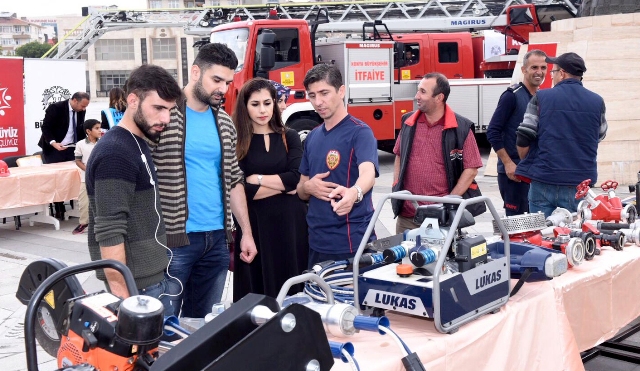 Konya’da İtfaiye Haftası etkinlikleri başladı