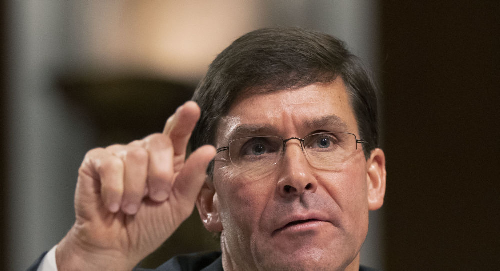 ABD Savunma Bakanı Mark Esper: YPG'ye yardımı sürdürüyoruz