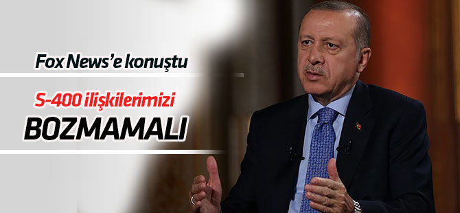 Erdoğan, ABD'de Fox News televizyonuna konuştu