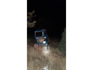 Kamyon, çekiciye çarptı: 1 yaralı