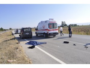 Direksiyon hakimiyetini kaybeden otomobil takla attı: 1 ölü