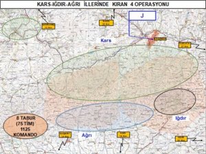 Terör örgütü PKK’ya kıran operasyonu darbesi