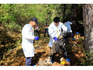 166 gün sonra kemikleri bulundu