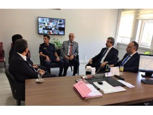 Kahraman ve Öntaş'tan yurt ve pansiyonlara ziyaret