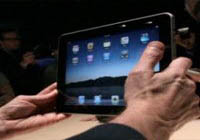 iPad darbe vurdu
