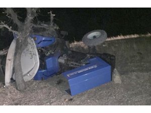 Adıyaman’da traktör kazası