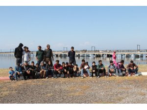 Ayvalık’ta jandarma 92 göçmen yakaladı