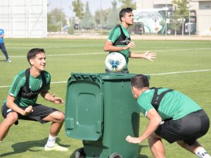 Konyaspor'da Kayserispor maçı hazırlıkları sürdü