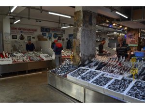 Balık bollaştı, tezgâhlar şenlendi