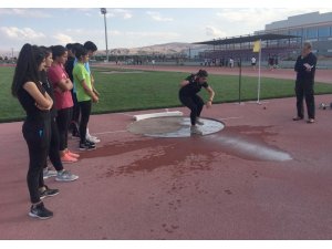 Sivas’ta atletizm eğitimleri başladı