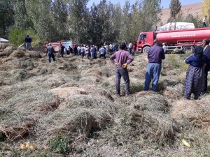 Yüksekova’da yangın; bin 500 bağ ot yandı