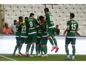 TFF 1. Lig: Bursaspor: 1 - Erzurumspor: 0 (İlk yarı sonucu)