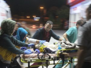 Aynı ailedne 5 kişi yaralandı