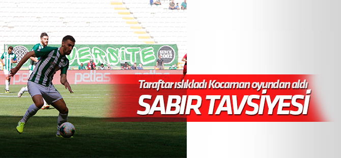 Taraftar ıslıkladı Kocaman Bajic'i oyundan aldı