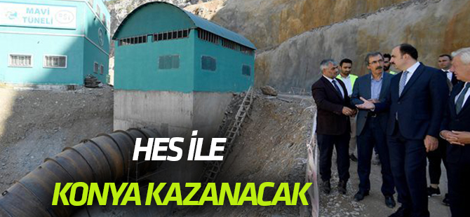 Altay: Hidroelektrik santrali ile Konya kazanacak