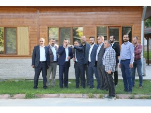 AK Parti heyeti, Nevşehir Belediyesi çalışma alanlarını inceledi