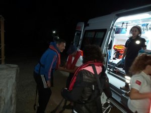 Alman vatandaşın yardımına Sahil Güvenlik yetişti