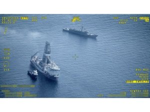 MSB: "Doğu Akdeniz’de faaliyetlerine devam eden Fatih sondaj ve Oruçreis araştırma gemilerimize deniz karakol uçakları ve İHA’ların eşliğinde Deniz Kuvvetlerimize ait unsurlar refakat görevini sürdürüyor."