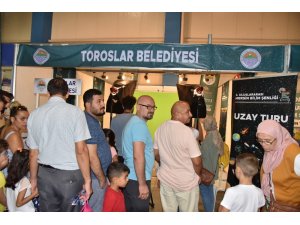 Bilim şenliğinde uzay turu