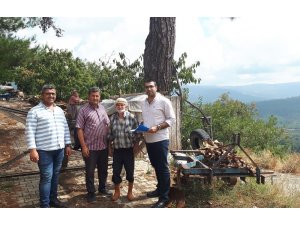 Binlerce fidanın takibi yapılıyor