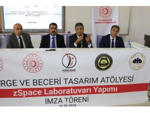 DTSO AR-GE Beceri ve Tasarım Atölyesi Projesi için imza töreni düzenlendi