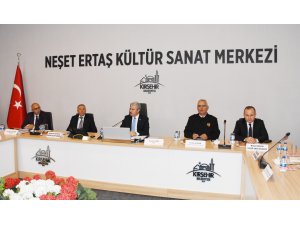 Kırşehir'de bağımlılıkla mücadele toplantısı yapıldı