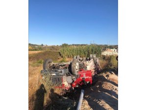 İtfaiye aracı ile otomobil çarpıştı: 4 yaralı