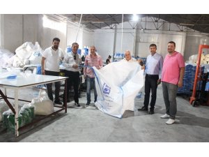Çuval üretimine başladılar, şimdi çuvalla para kazanıyorlar