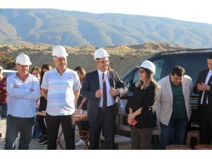 Tosya OSB’de tekstil fabrikasının temeli törenle atıldı