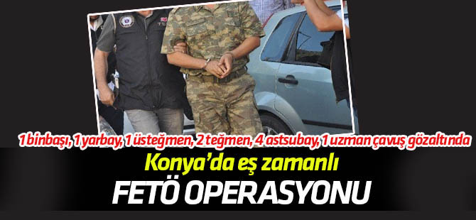 7 ildeaskere FETÖ operasyonu yapıldı
