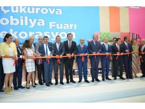 Çukurova Mobilya ve Dekorasyon Fuarı açıldı