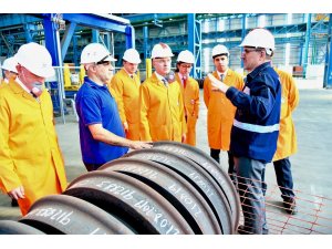 Savunma Sanayii Başkanlığı heyeti KARDEMİR’de inceleme yaptı