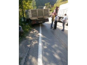 Araklı-Bayburt karayolunda kaza: 2 yaralı