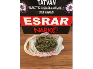 Bitlis’te eroin ve esrar operasyonu