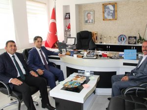 Seydişehir Kaymakamı Aydın Erdoğan'a ziyaretler