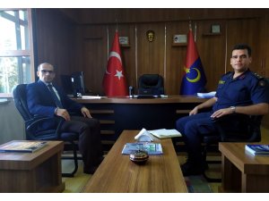 Kaymakam Ayca'dan Uzun'a ziyaret