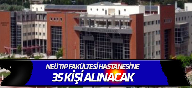 Meram Tıp'a 35 kişi alınacak