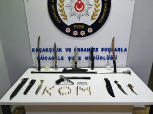 Yalova’da silah kaçakçılarına operasyon