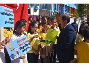 Yaya güvenliği için nöbet tuttular