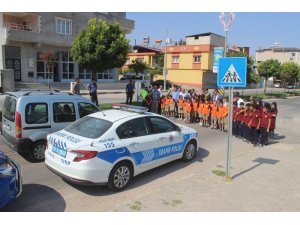 Gaziantep’te "Yaya Geçidi" nöbeti renkli başladı