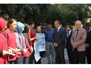 Kilis’te "Yaya Geçidi Nöbeti" etkinliği düzenlendi