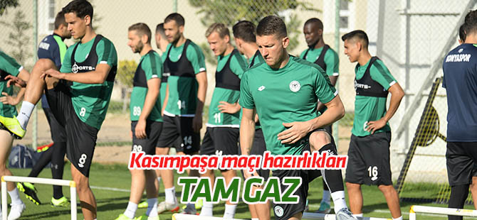 Konyaspor'da Kasımpaşa maçı hazırlıkları