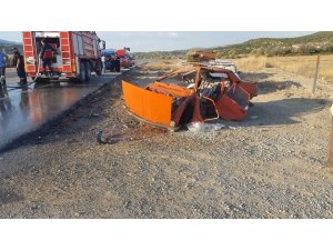 Kazada ağır yaralanan şahıs hayatını kaybetti