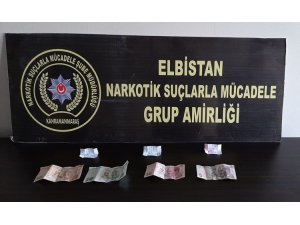 Elbistan’da uyuşturucu operasyonunda 1 tutuklama