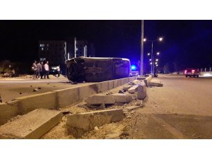 Otomobil takla attı: 6 yaralı