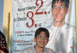 Behzat'ın başarısı ödüllendirildi