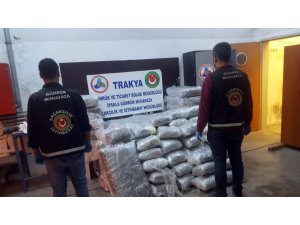 İpsala’da 335 kilogram uyuşturucu yakalandı