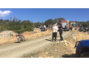 Traktör kazasında anne kurtuldu çocuğu öldü